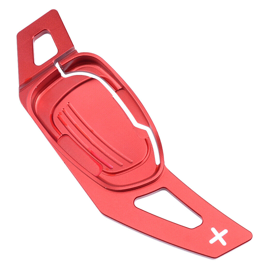 2x Red Steering Wheel Shift Paddle Extension Fit for Audi S3 S5 SQ5 RS3 RS6