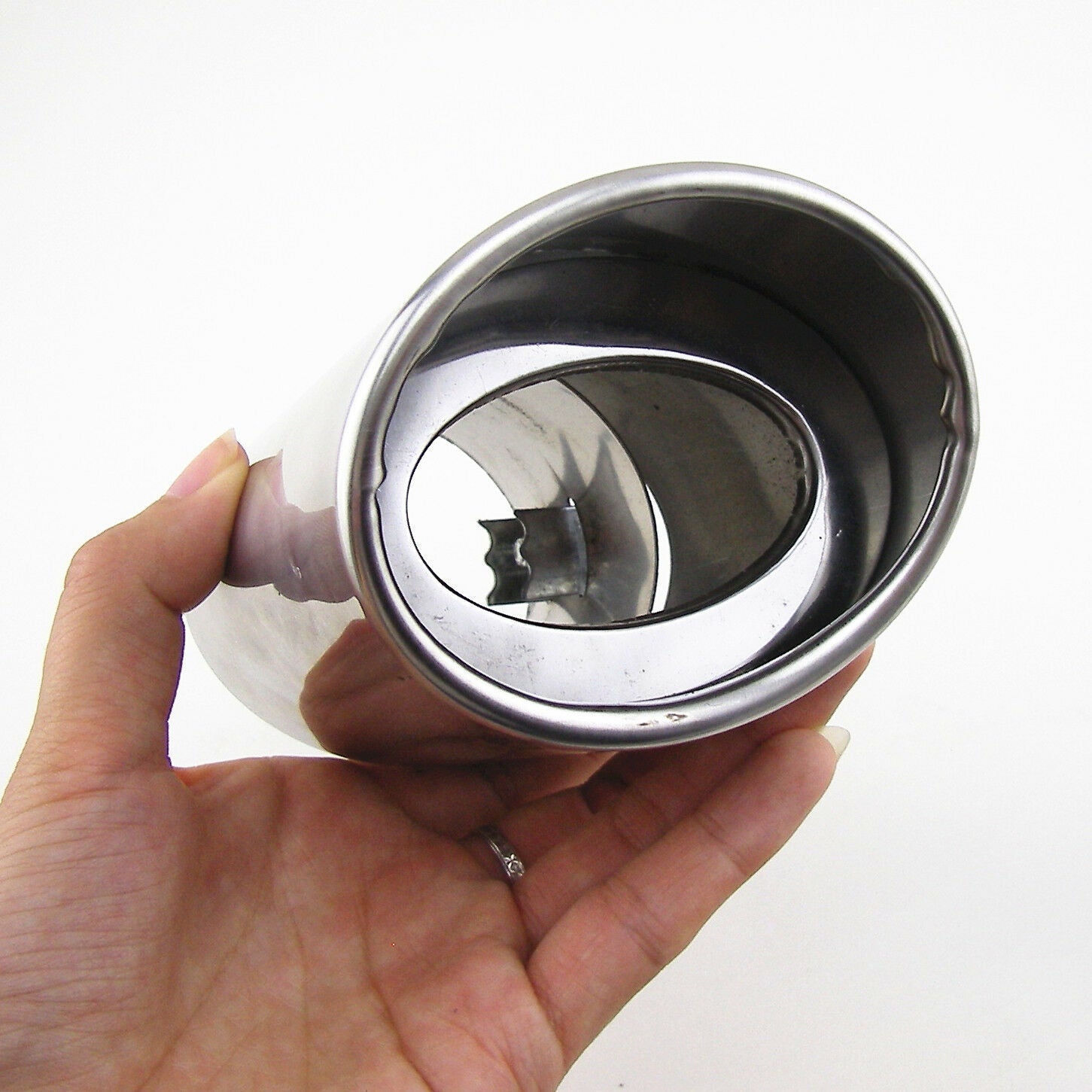 Universal Chrome Stainless Steel Car Rear Round Exhaust Pipe Tail Muffler Tip