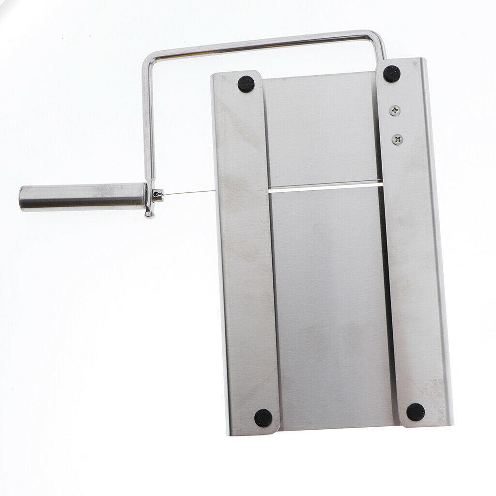 Stainless Steel Crafts Soap Cutter Soap Making Cutting Tool DIY w Wire Slicer