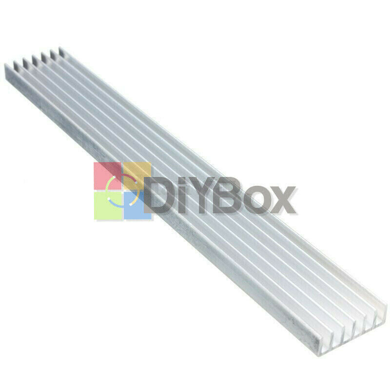 10PCS 150x20x6mm Long Heatsink Aluminum Heat Sink for LED Power Amplifier Board