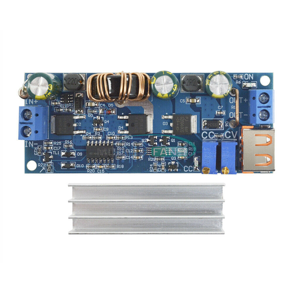 80W DC-DC 2-24V to 3-30 Step Up Module High Power USB Constant Voltage Converter