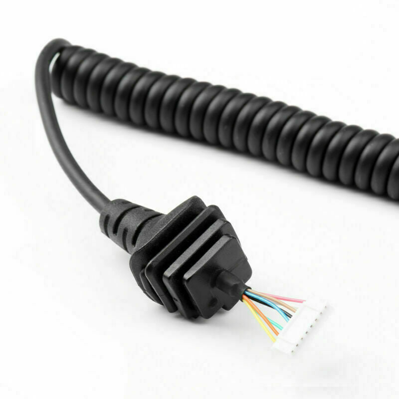 4Pc Mic Microphone Cable Line For HM-152 ICOM Radio IC-2200H 2720 IC-7000 2820H