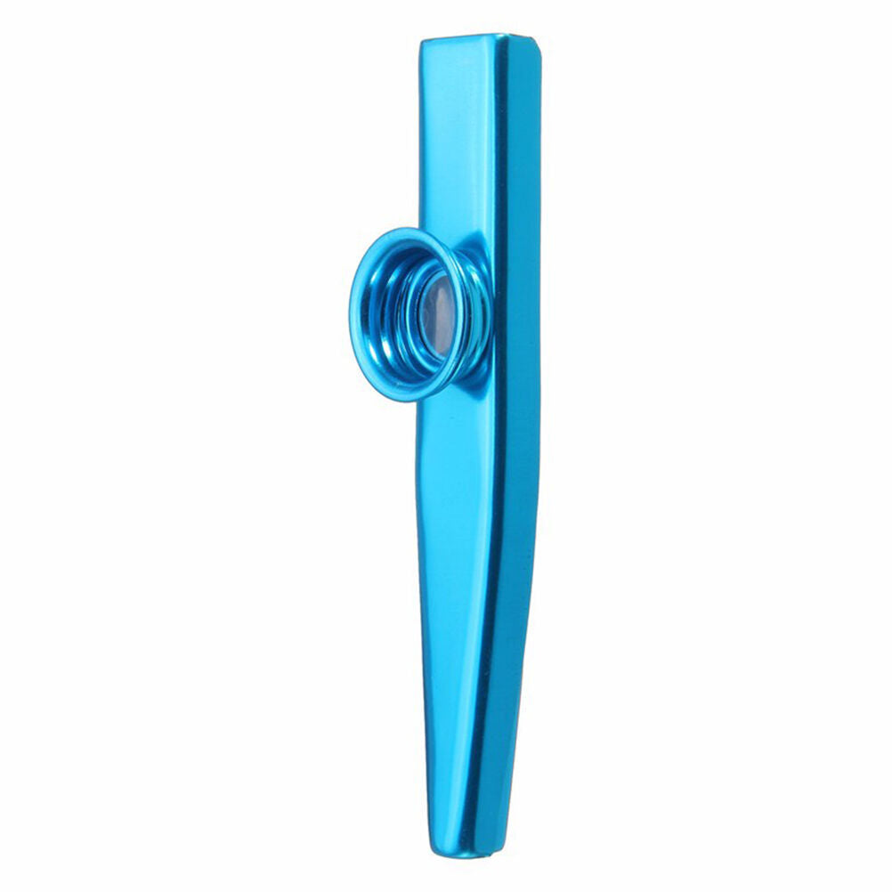 Kazoo Metal with Flute Diaphragm Gift for Kids Music Lovers 6 Colors S-P.l8