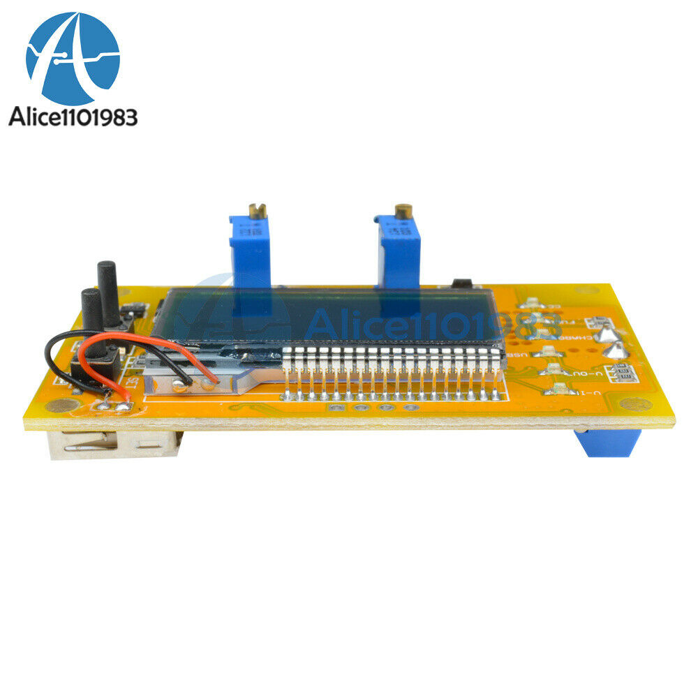 Adjustable Durable 5A Step-Down Power Module 6V-32V to 1.25-32V LCD Display DIY