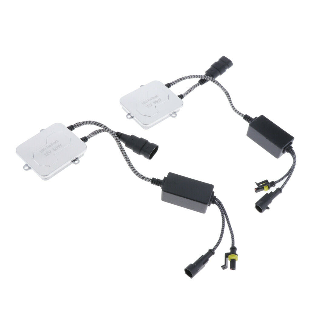 2 Pieces HID Ballast Headlight Control Unit Xenon Headlight with Igniter