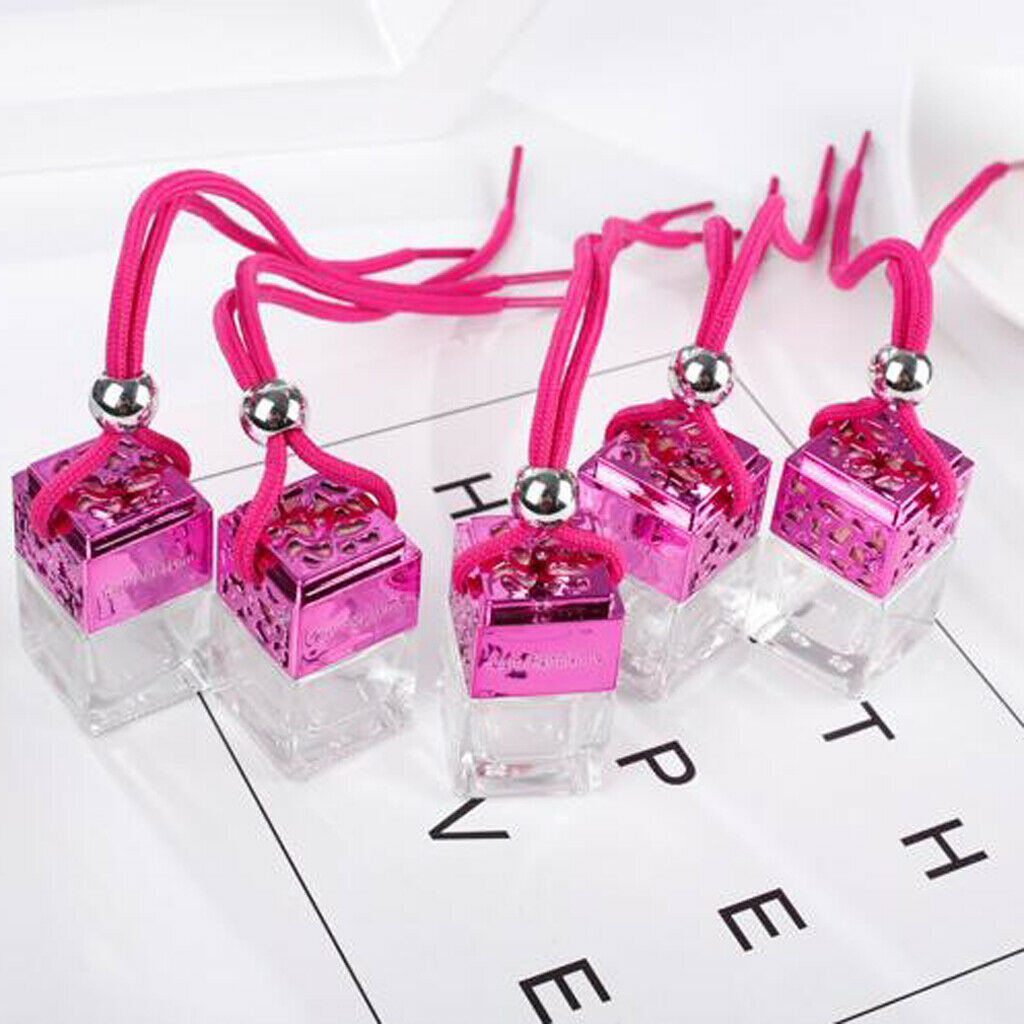 Car Perfume Bottle Hanging Pendant Air Freshener Essential Oil Car Fragrance