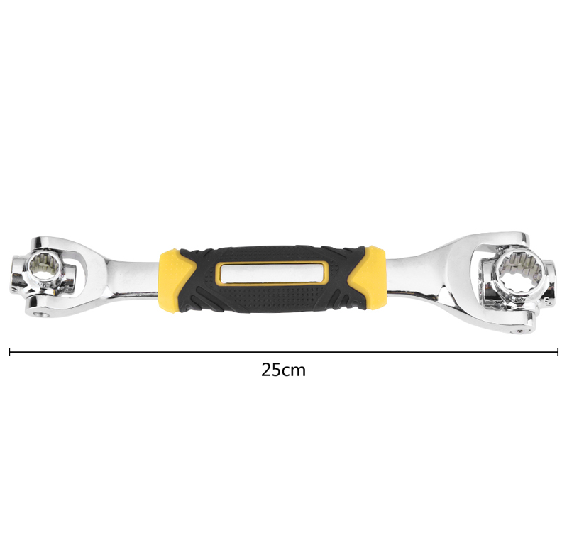 Tiger Wrench 48 in 1 Socket Wrench 360 Degree Rotation Spanner Work With Spline