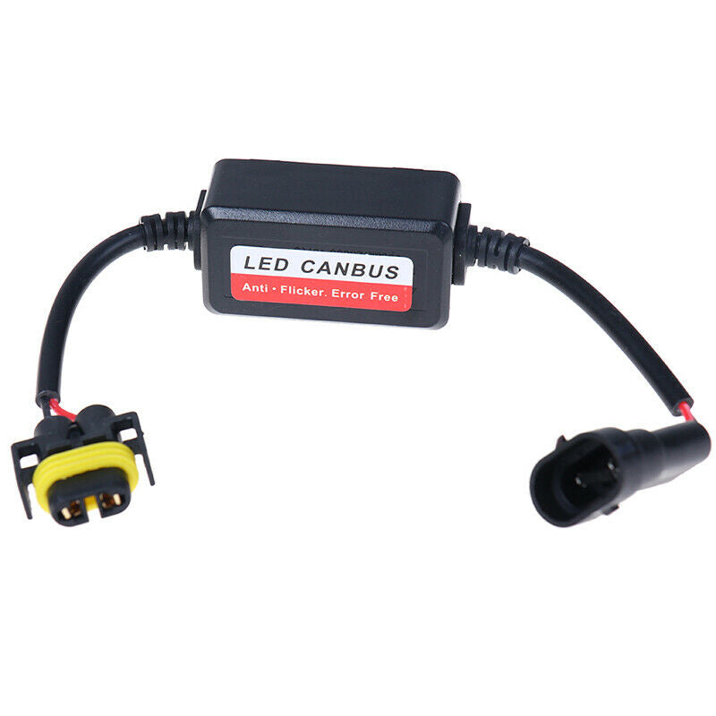 2x H11 LED Headlight Canbus Error Anti Flicker Resistor Canceller Deco.DD