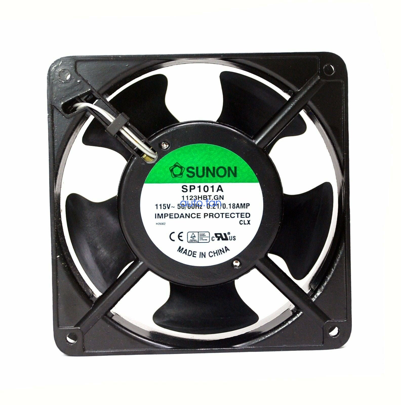 For SUNON SP101A 1123HBT.GN Aluminum frame chassis fan 115V 120*120*38MM