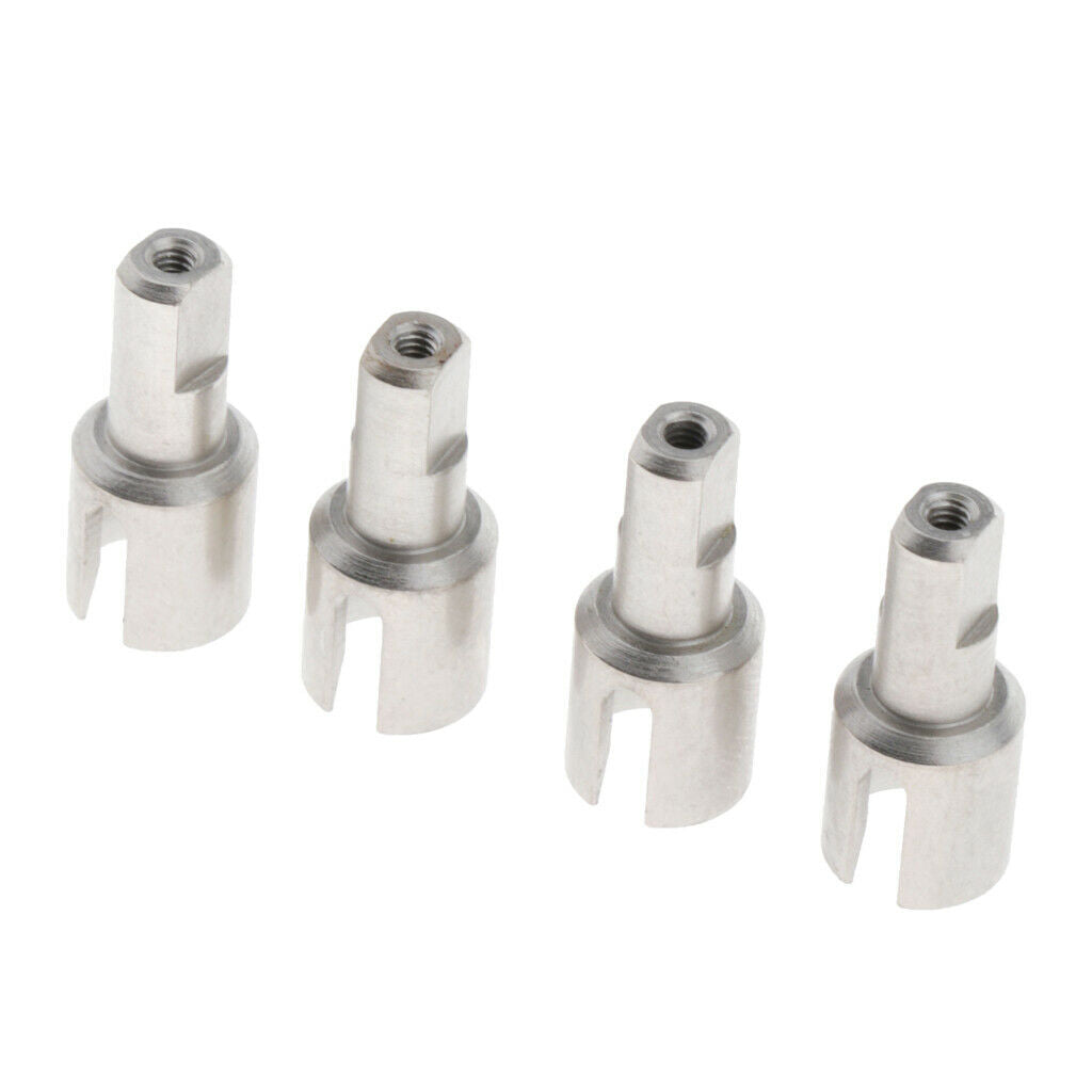 4pcs 1/14 RC Car Spare Parts Metal Differential Cups for Wltoys 144001