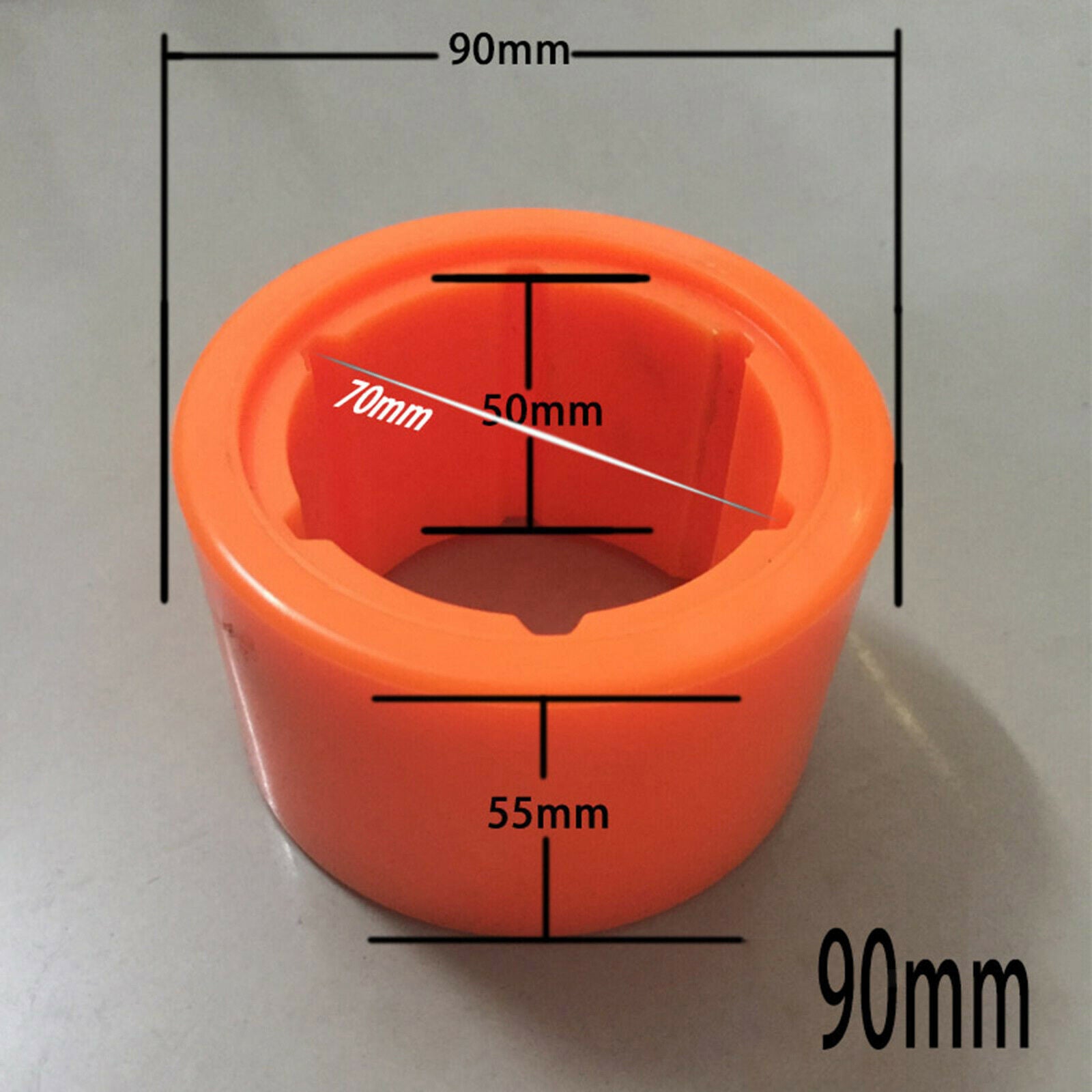 Electric Skateboard Motor Tire Skin DIY Scooter PU Wheel Cover Replacement Parts