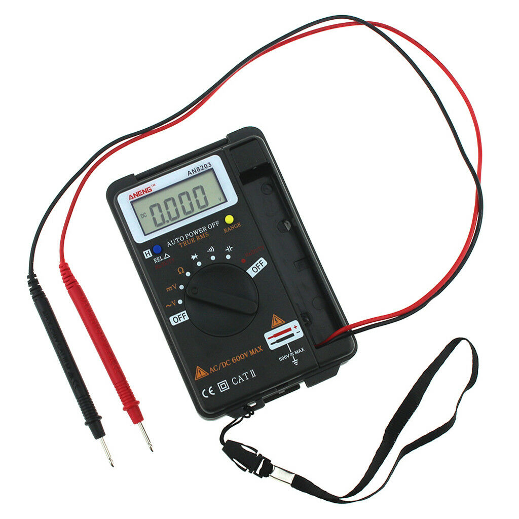 VC921 Multimeter Pocket Meter Digital Capacitance LCD Resistance Tester