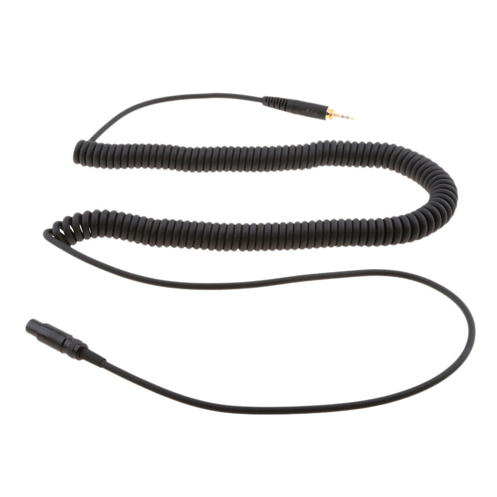 130cm Replacement Coiled upgrade Cable For AKG K141 K171 K181 K240 pioneer