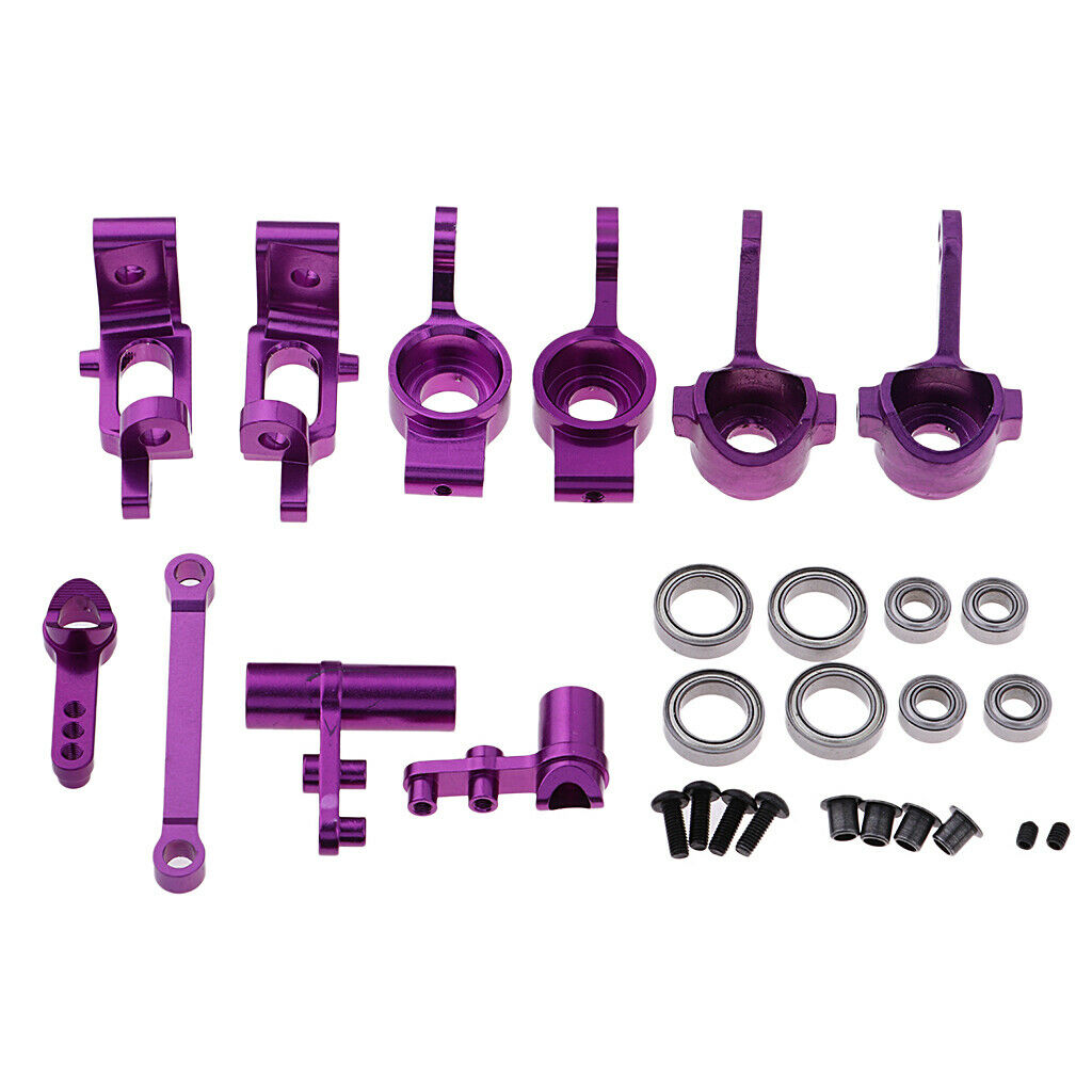 Metal Steering Set for HSP 94122 94123 94111 94188 1:10 RC Buggy Truck Parts