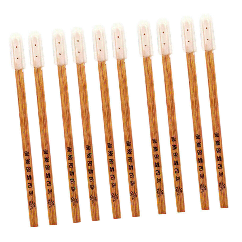 10Pieces Royal Jelly Dig Collect Pen Soft Silicon Head Beekeeping Equipment