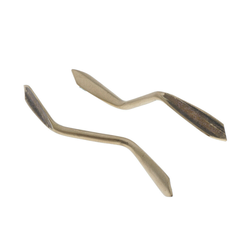 2x Trumpet Support Copper Trumpet Wind Instrument Tube Replacement Parts