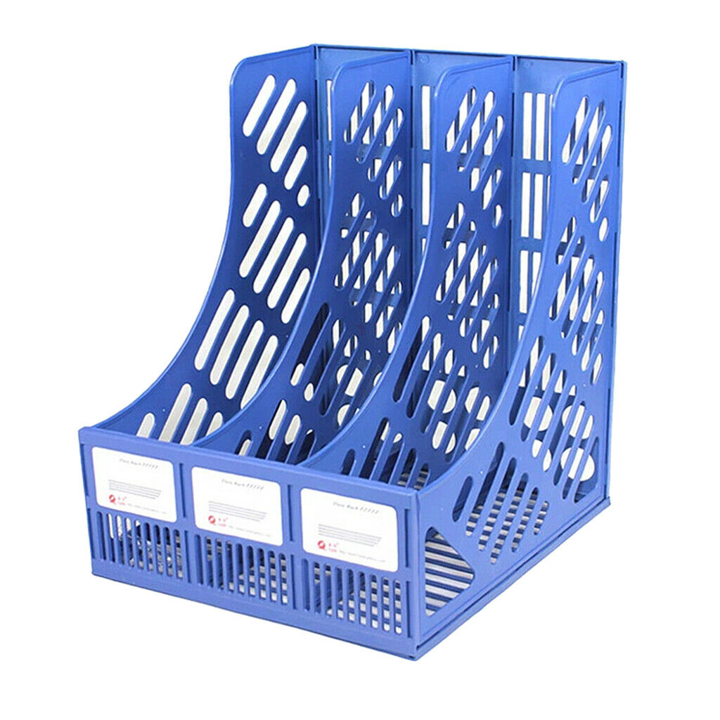 12inch File Holder 3 Compartment File Organizer Organizer A4 File Holder Box