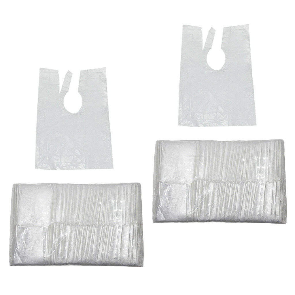 200 Disposable Hair Cutting Cape Gown Hairdresser Barber Shop Capes Cloth