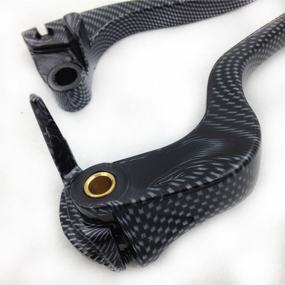 Carbon Brake Clutch Lever fit for Kawasaki Ninja 636 ZX ZX6R ZX6RR 2005 2006