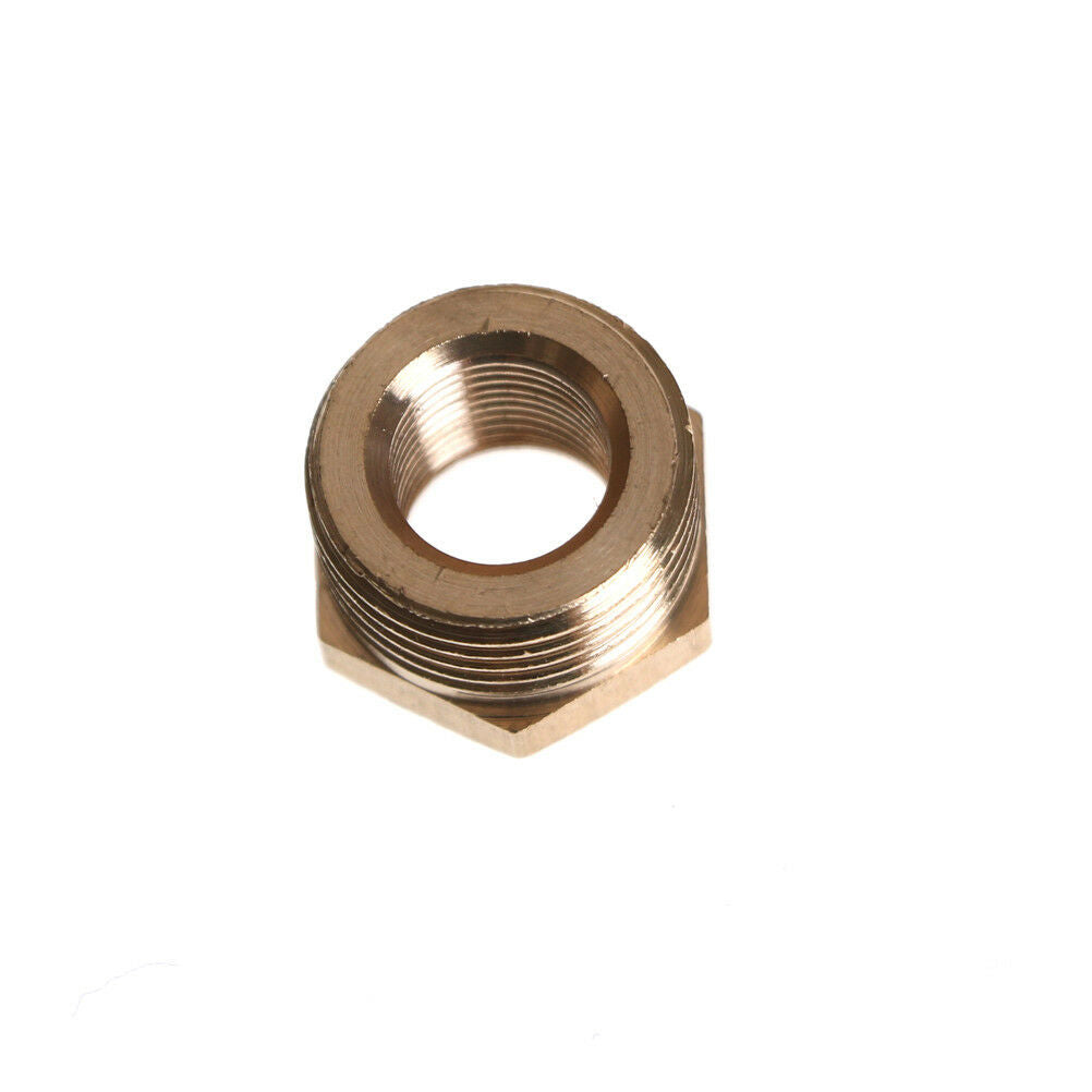 3/8" BSPT Male * 1/8" Female NPT Adapter Brass Pipe Fitting Reducing Bushing.C!
