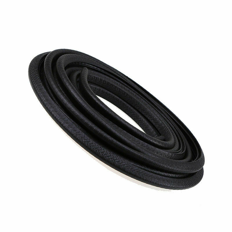 4.5m Car Body Door Edge Rubber Trim Steel Insert Weather Strip Air Seal Cover