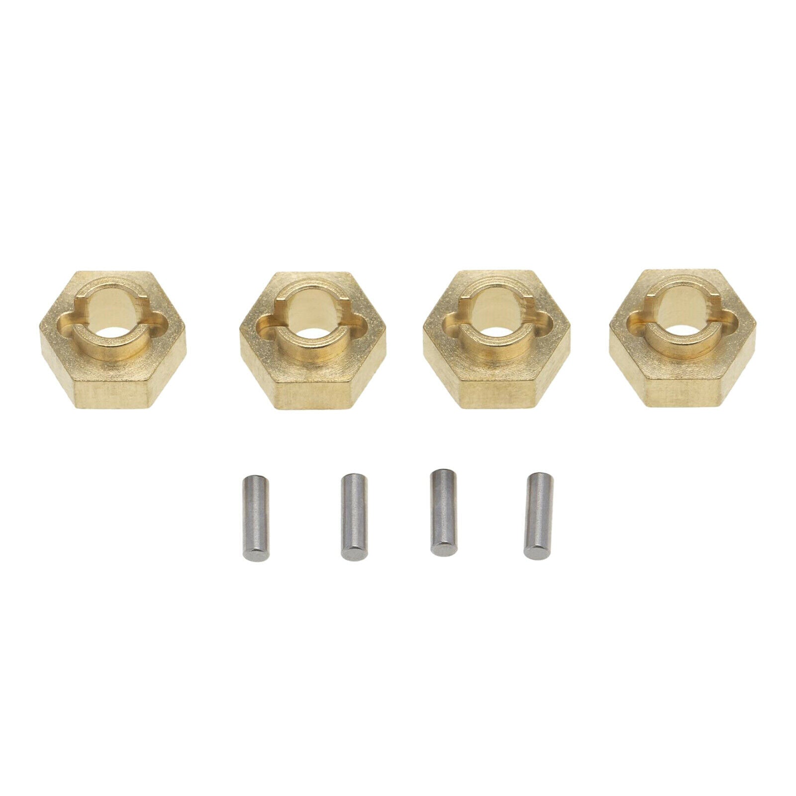 4Pc Wheel Hex Hubs Adapters for 1:24 Scale SCX24 AXI00002 RC Rock Crawler