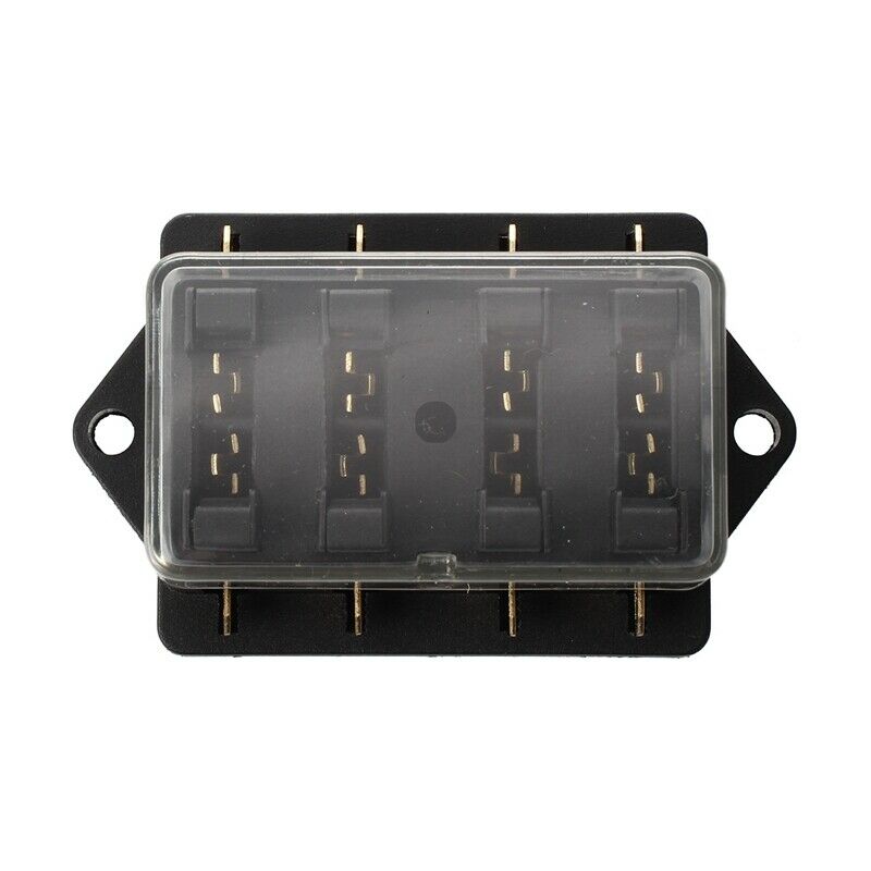 4 compartment fuse box fuse holder für Car Auto blade-type fuse 12V Plastic O4D3