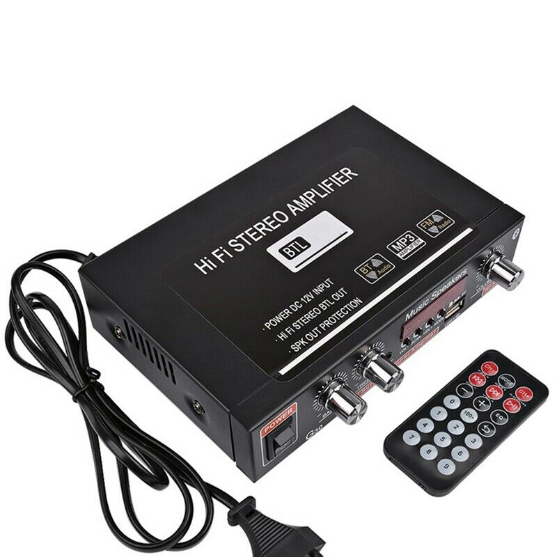 G30 Audio Amplifier Amplificador Digital Home Power Bluetooth Hifi Stereo SubwO3