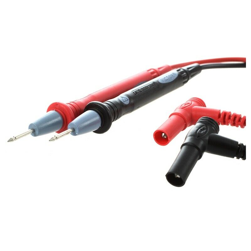 Pair 1000V 20A Multimeter Test Lead Probe Replacement 1M 3.3Ft Long W8U5U5