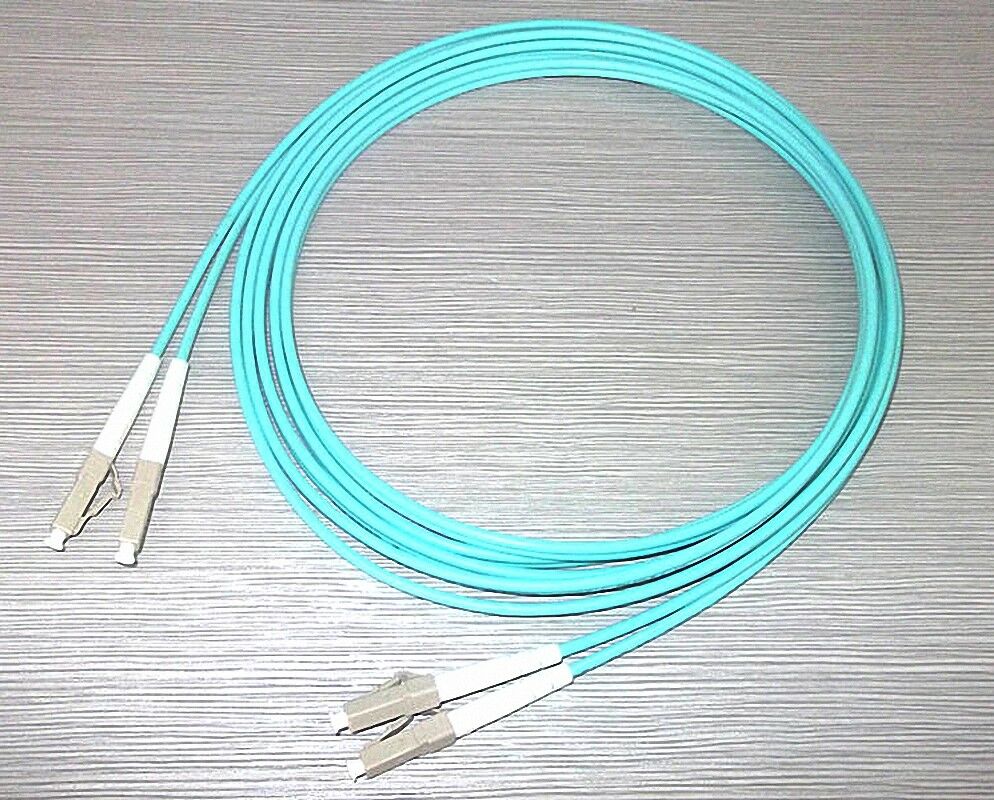 150M LC-LC DUPLEX 10 GIGABIT 50/125 MULTIMODE FIBER OPTIC CABLE OM3 [M_M_S]