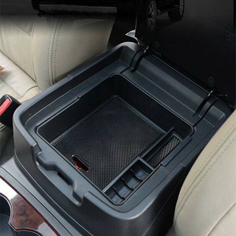 Car Armrest Center Console Glove Storage Box Tray Organizer for Mitsubishi PR1P5