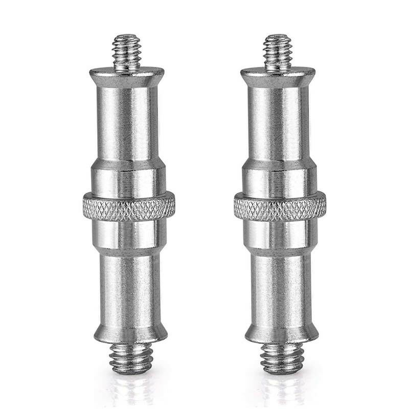 1/4" to 3/8" Female to Male Screw Adapter Stud Spigot For Light Lamp Stand&DEAU