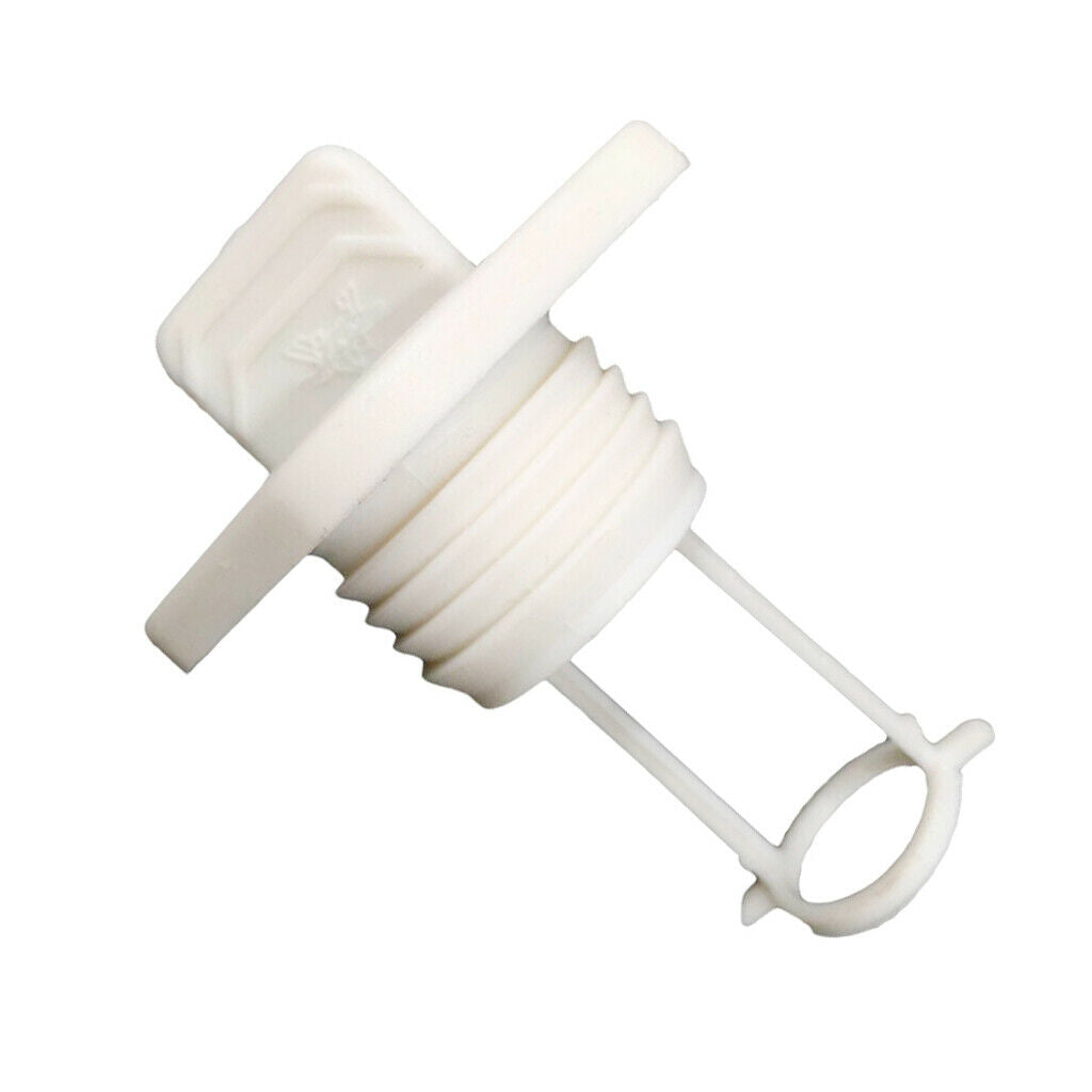 Boat Drain Plug Replacement Coarse Thread / Marine White Diamond