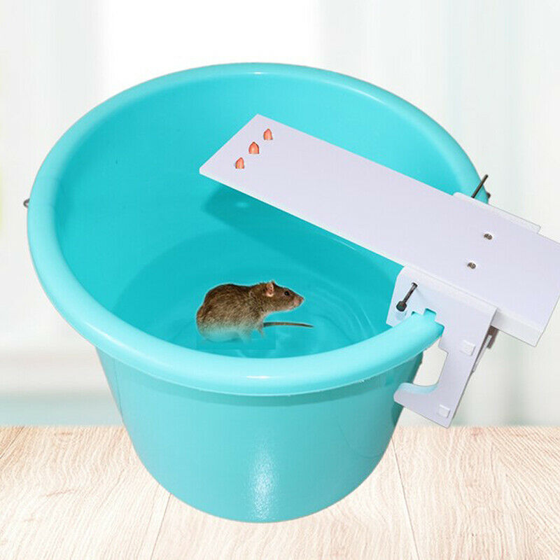 Non-toxic Home Garden Rat Trap Seesaw Mouse Catcher Bait Rat ControllerSJCA