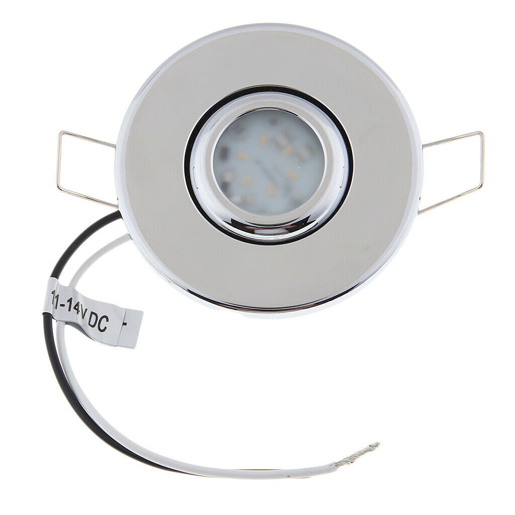 2.6" 12V 1.1W LED Recessed Ceiling Light Downlight Lamp Spotlight 3000K