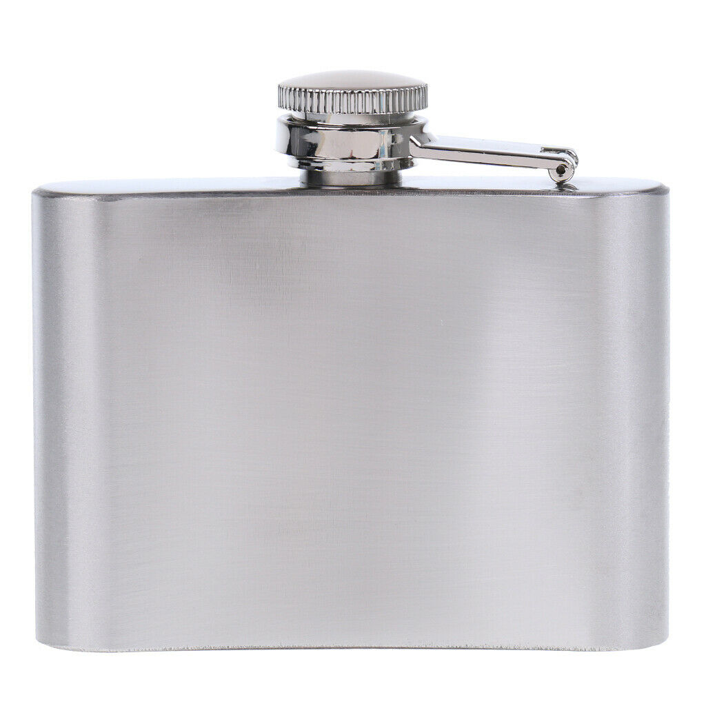 110ml Safe Hip Flask Flagon Drinkware Wine Whisky Pot for Fishing Hiking