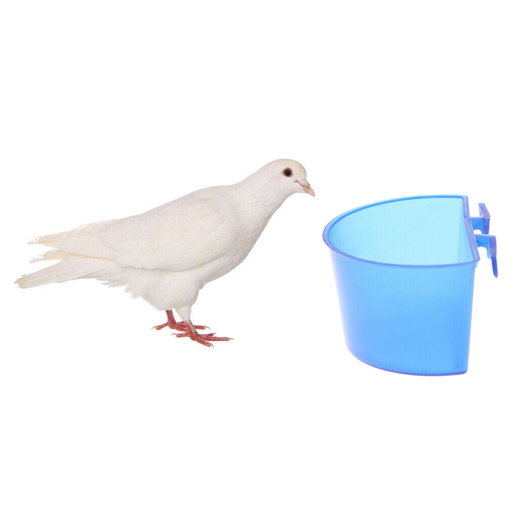 10 Pcs Bird Water Feeder, Bird Water Bowl Bird Water Feeder Dispenser Bottle