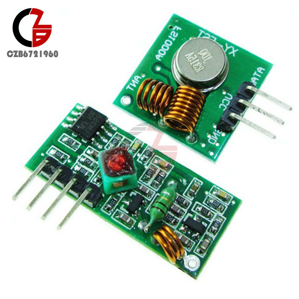 5Pcs 315Mhz RF Transmitter&Receiver Module Kits for Arduino ARM MCU Raspberry Pi