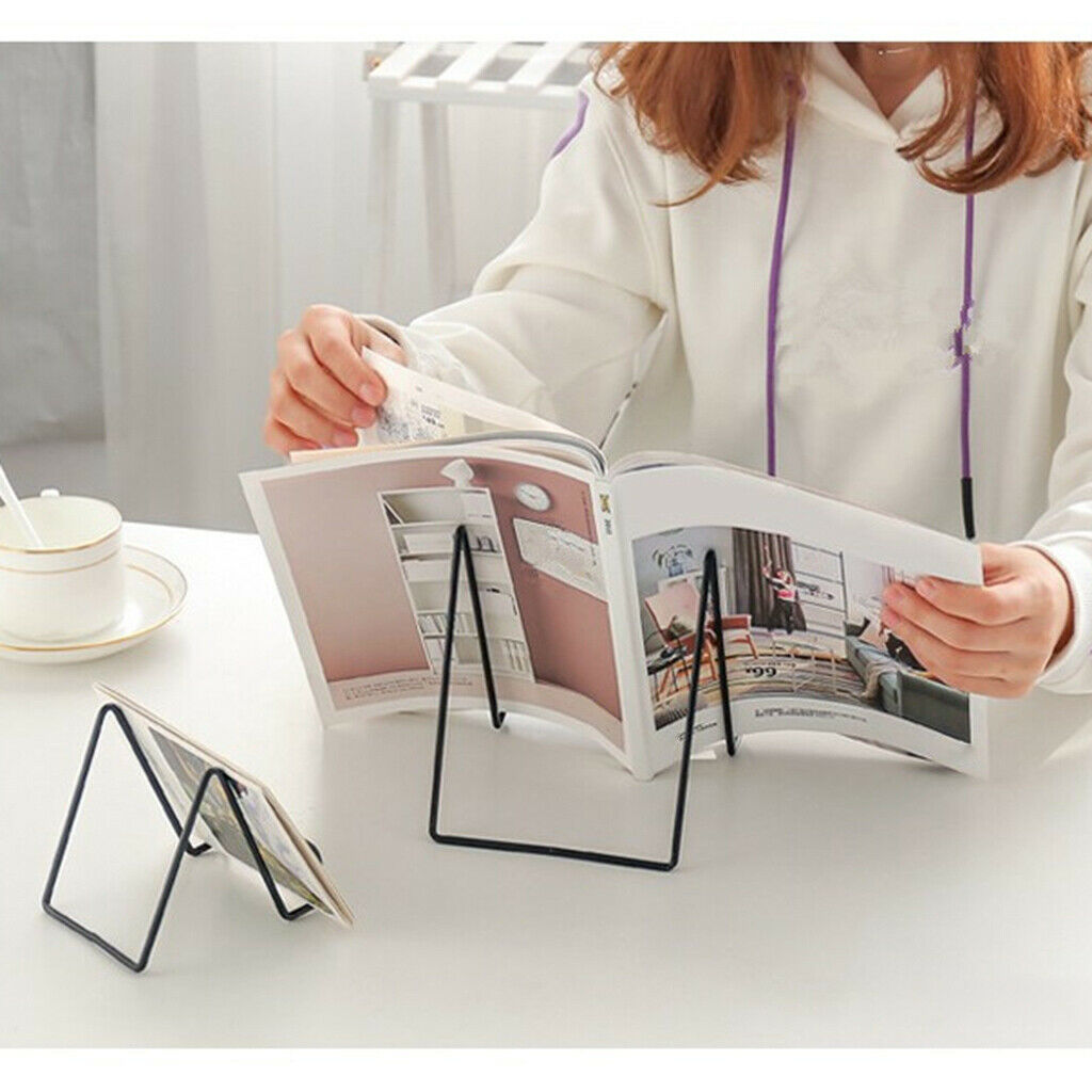 4 Pieces Iron Easel Display Stand, Its Made of Iron, Sturdy and Durable,