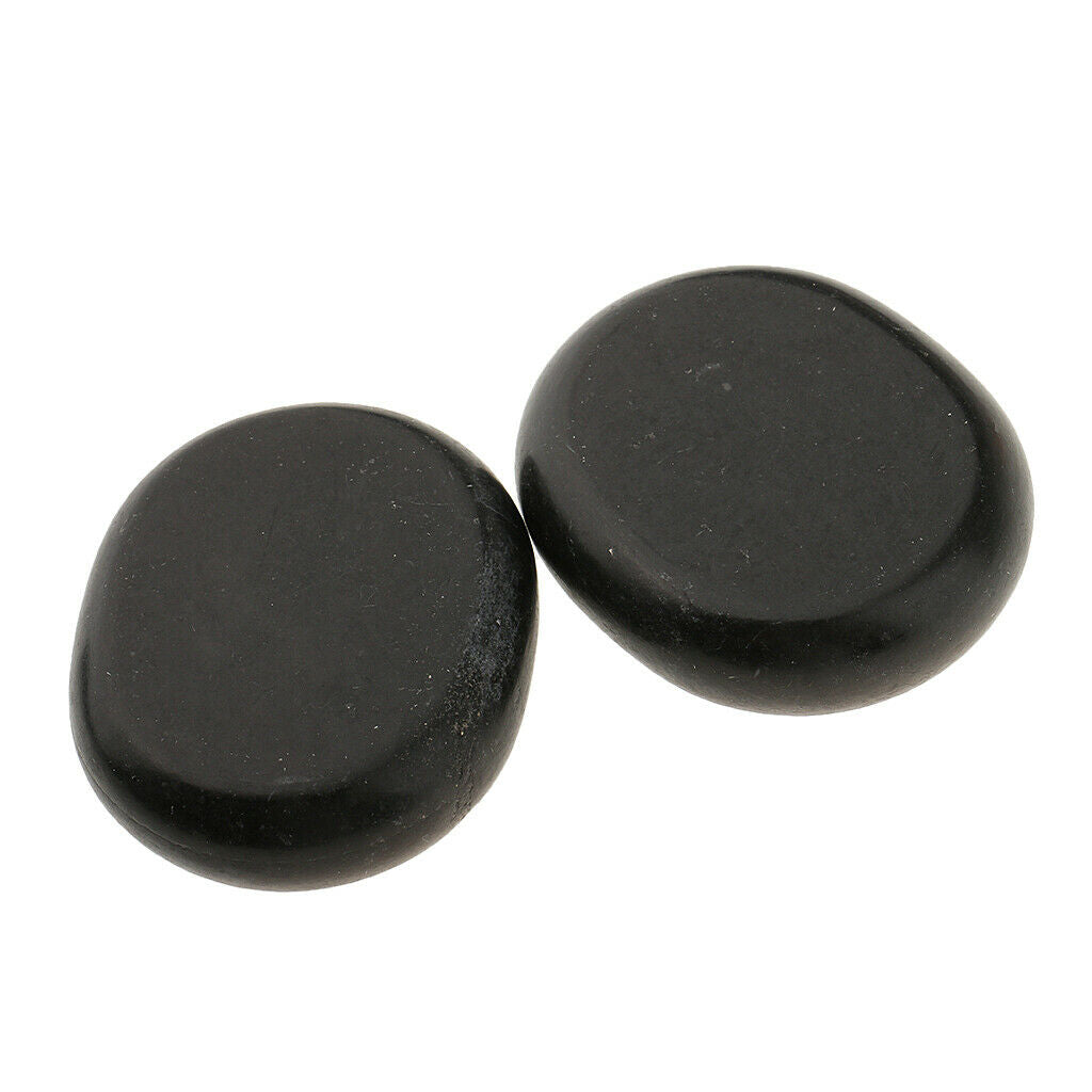 4 lot Large Hot Spa Rock Basalt Stones Massage Therapy Body Massage 6x5cm