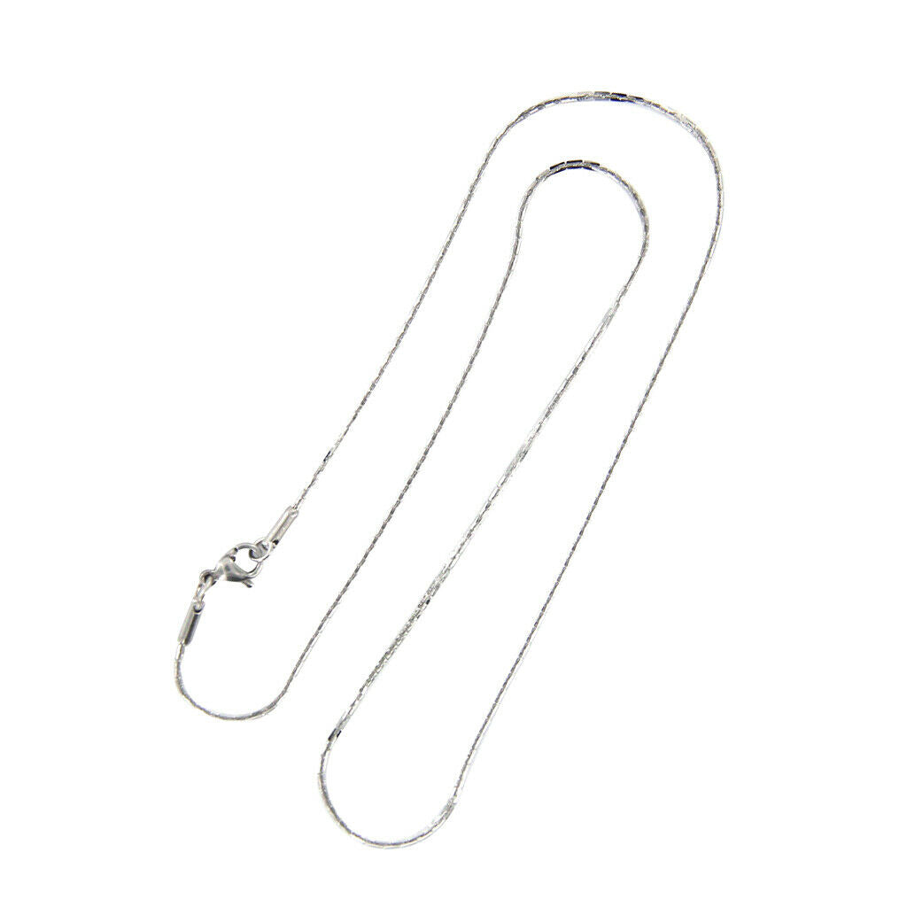18 "Chain Necklace Stainless DIY Jewelry Crafts Decor Fashion Woman