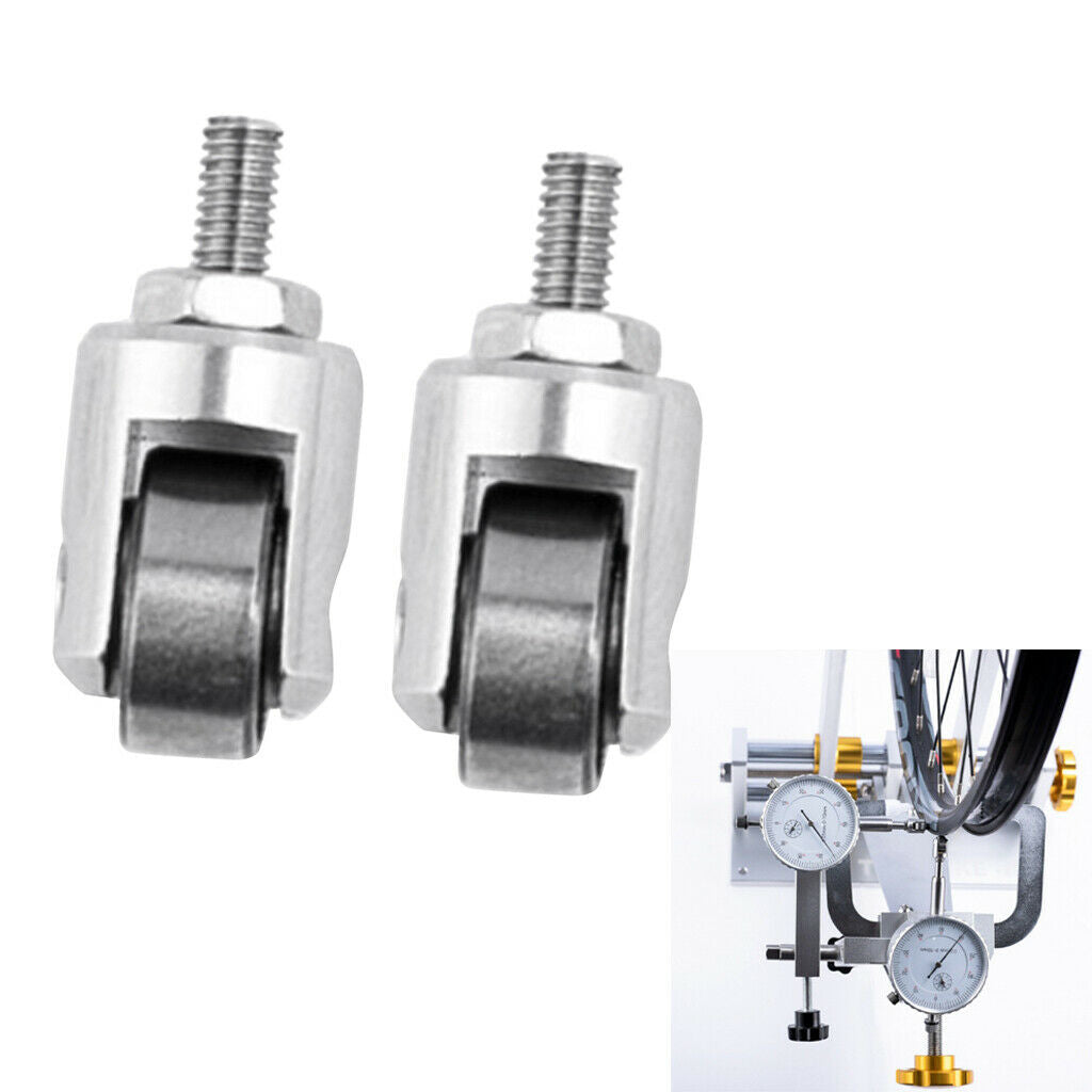 2pcs Standard Contact Point For Dial Indicators Bike Wheel Turning