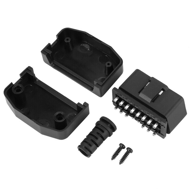 Obd2 Connector Universal 16 Pin Male Car Diagnostic Scanner Tool Adapter G5E1