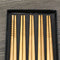 5 Pairs Japanese Style Bamboo Chopsticks Wood Reusable Family Use Set Gift Box