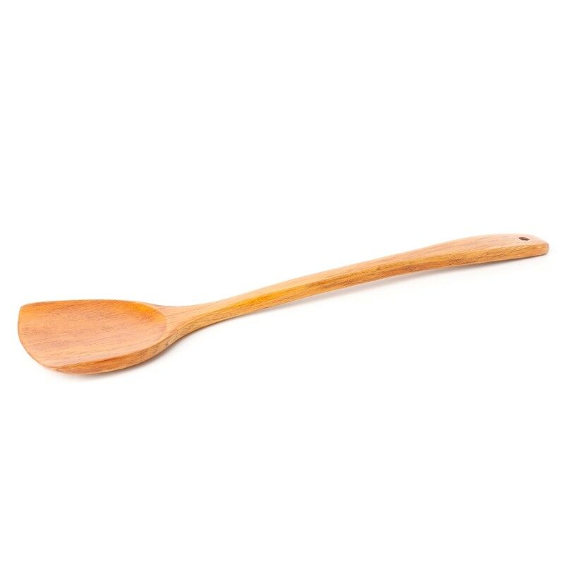 Wooden Cooking Shovel Spatula Turner Kitchen Cooking Tool Long Handle NEW