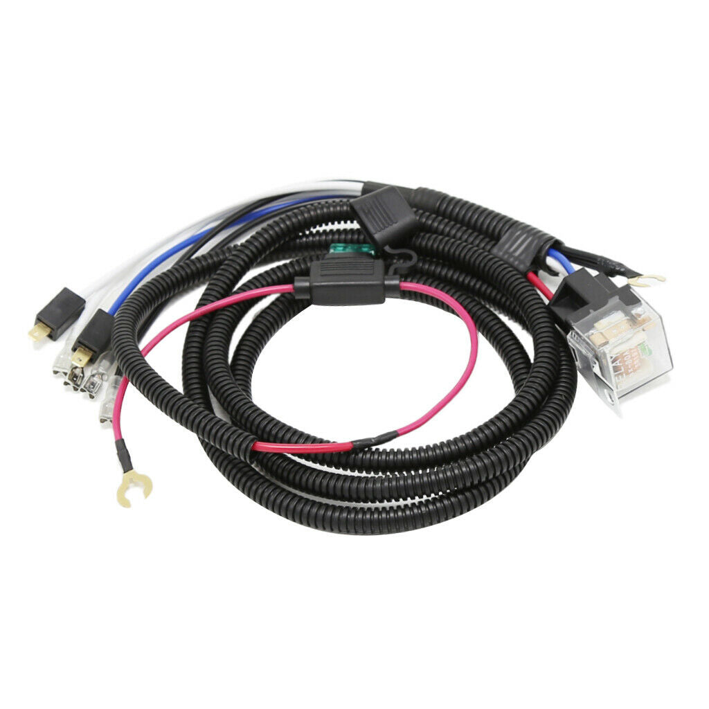 12V 80A Car Truck Dual Tone Electric Horn Wiring Harness Relay