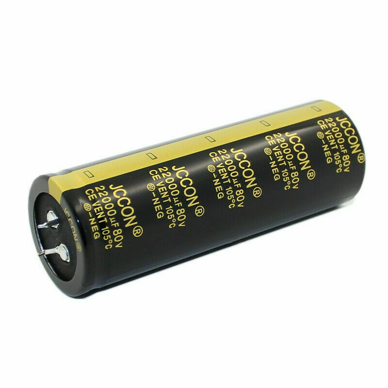 1pcs 80v22000uf Aluminum electrolytic Filter capacitor 35x100mm High capacity