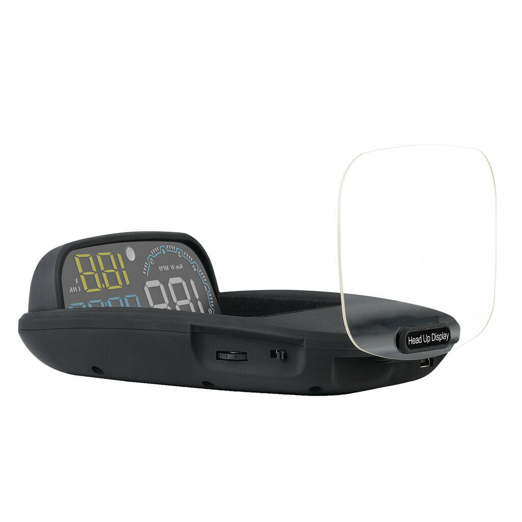 4" OBD Hud Digital Car Speed On-Board Computer OBD2 Windshield Projector
