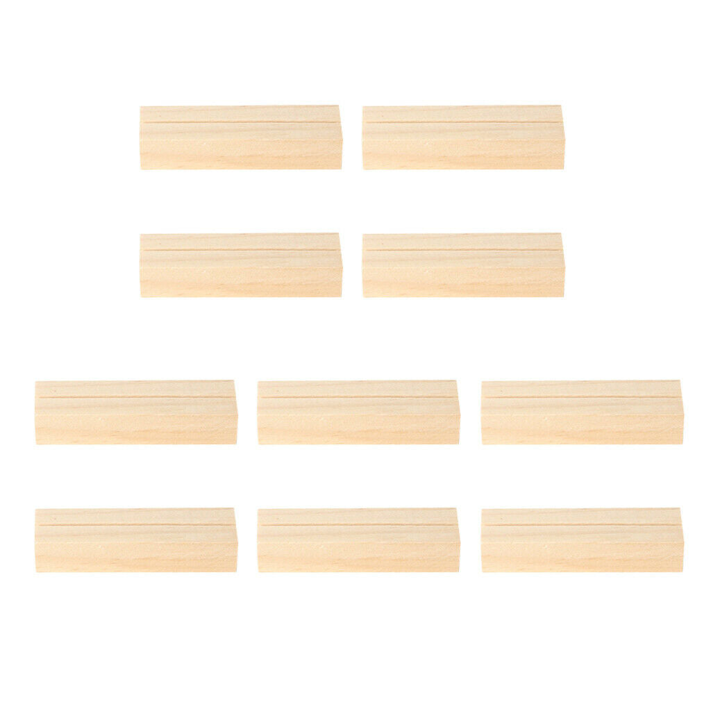 Wood Table Numbers Holder Wood Place Card Holder Party Wedding Table Name Card