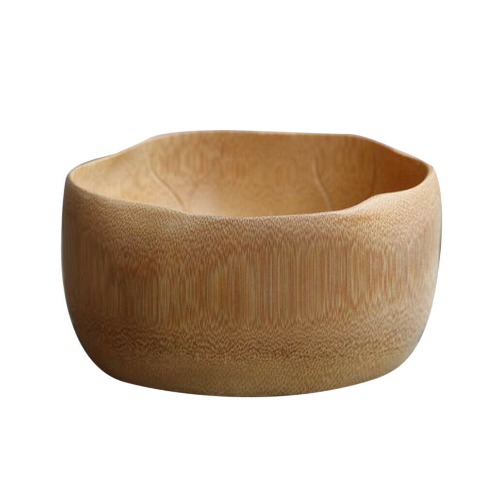 Bamboo Serving Salad Bowl, Snack, Dessert, Appetizer, Bowl, Kitchen Tableware